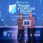 Bank bjb Raih Penghargaan Most Popular Brand Of The Year dari Jawa Pos