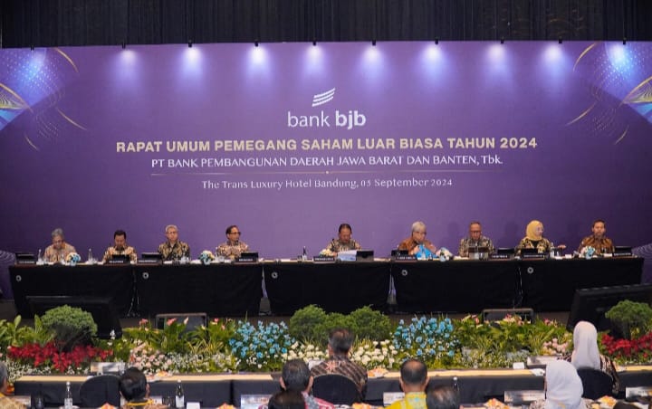 Bank bjb Tetapkan Susunan Komisaris Baru Pada RUPS Luar Biasa Tahun 2024