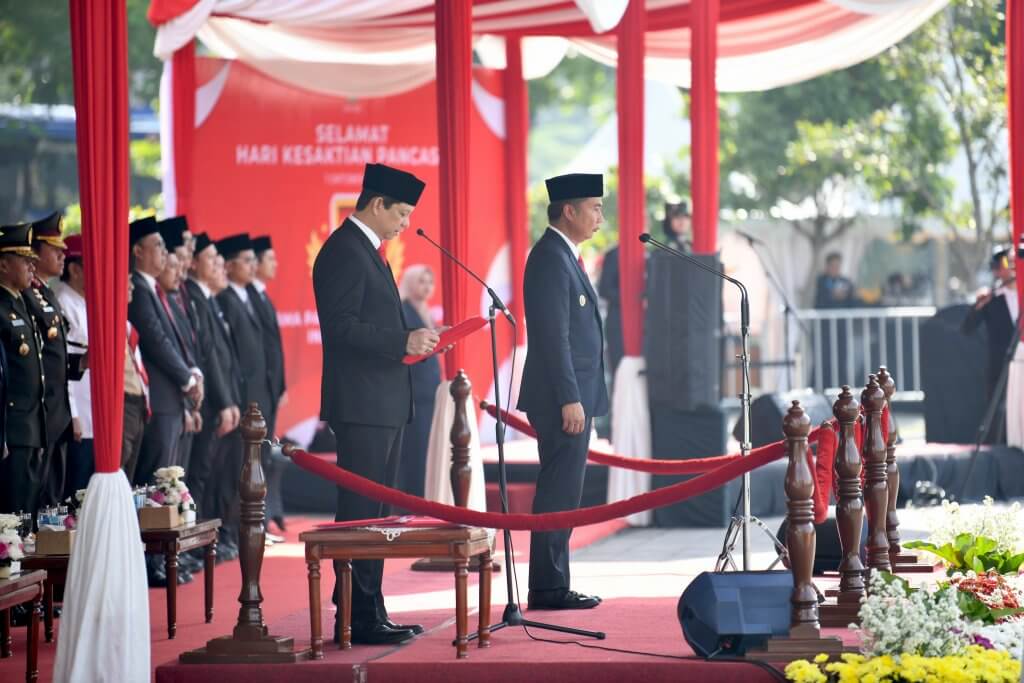Bey Machmudin Pimpin Upacara Peringatan Hari Kesaktian Pancasila
