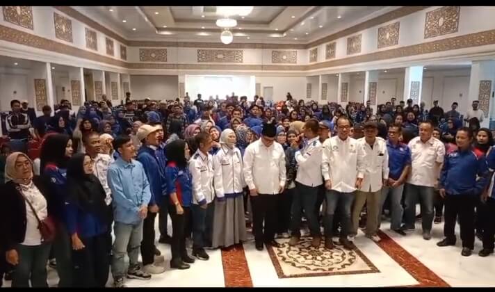 K-SPSI Sukses Antarkan Syakur - Putri ke Pendopo Bupati Garut