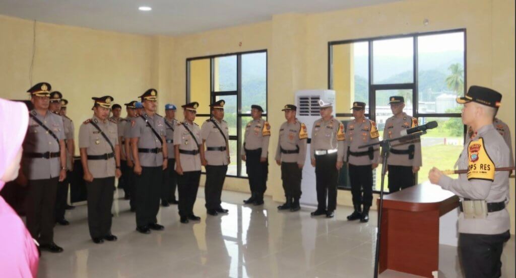 IPTU Gatot S. Daun Pimpin Polsek Dumoga Utara