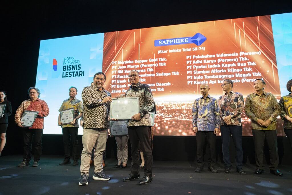 Bank bjb Raih Penghargaan Indeks Integritas Bisnis Lestari dari Transparency International Indonesia dan TEMPO