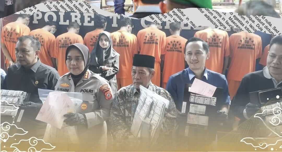 Pimpinan DPRD Apresiasi Kinerja Polresta Cirebon Berantas Peredaran Narkoba