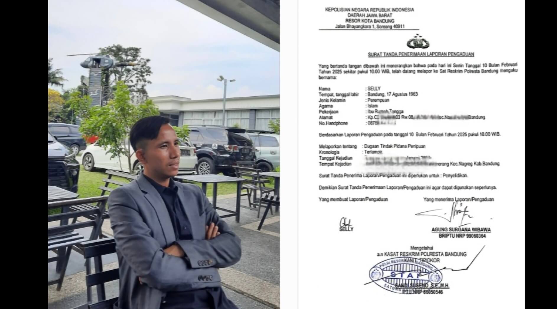 Dugaan Penipuan Kredit HP di Bandung: Korban Rugi Rp 504 Juta, Pelaku Dipolisikan