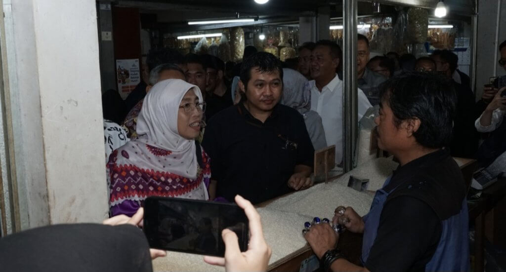 BAM DPR RI Pantau Stabilitas Harga Pangan di Pasar Kosambi Bandung