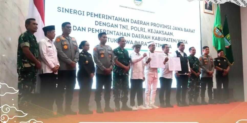 Ketua DPRD dan Forkopimda Kab Cirebon Hadiri Acara Sinergi Pemprov Jabar