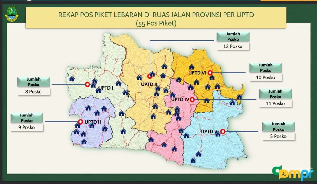 Pemdaprov Siapkan 55 Posko Piket LebaranPemudik Bisa Lemaskan Badan dan Ada Toilet
