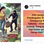 Dua Begal Bertato Beraksi di Dompyong Wetan, Korbannya Ibu-Ibu
