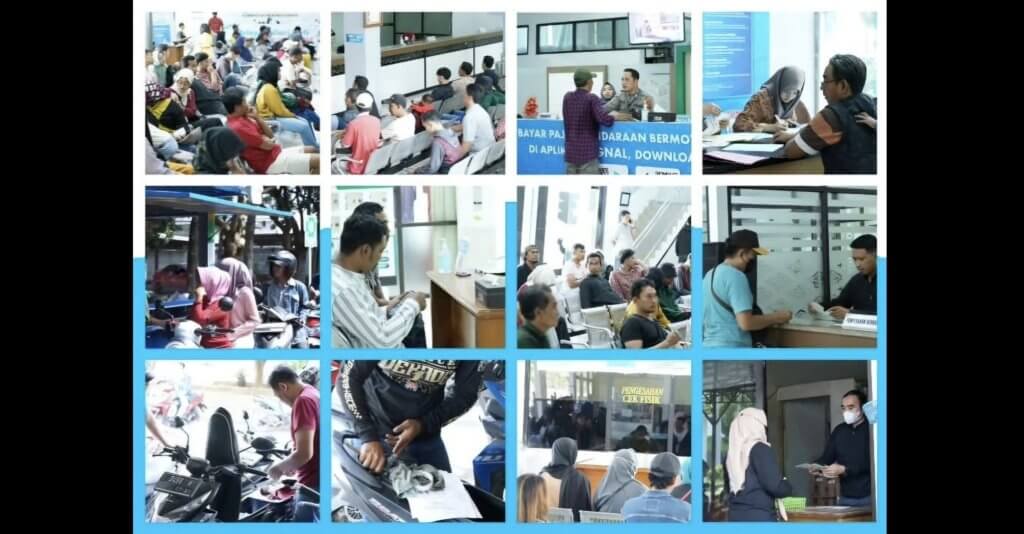 Samsat Ciledug Geber Layanan Pemutihan Pajak, Antusiasme Warga Membludak