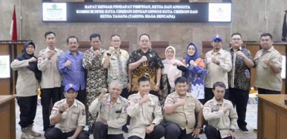 DPRD Kota Cirebon Apresiasi Tagana, Dukung Usulan Insentif dan Fasilitas Penanganan Bencana DPRD Kota Cirebon Apresiasi Tagana, Dukung Usulan Insentif dan Fasilitas Penanganan Bencana