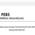 11 Pemda di Jabar Terima LHP LKPD 2024, Mayoritas Raih Opini WTP