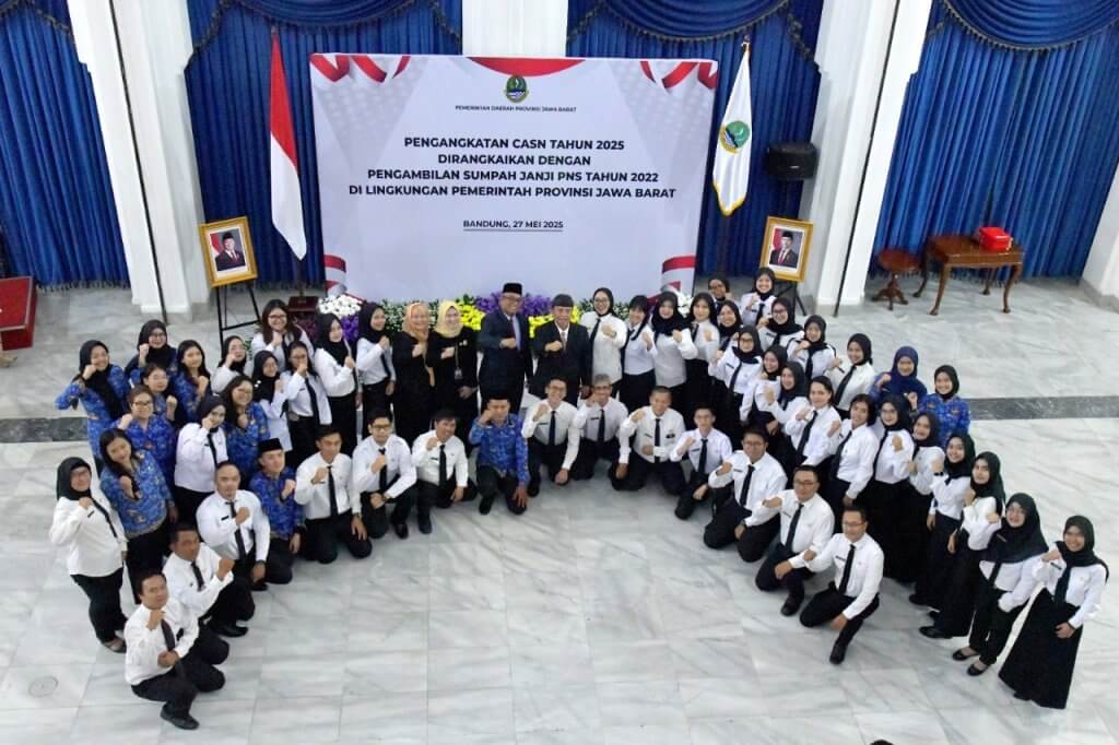 Lantik 4.539 ASN, Sekda Jabar Gelorakan Spirit Pancawaluya