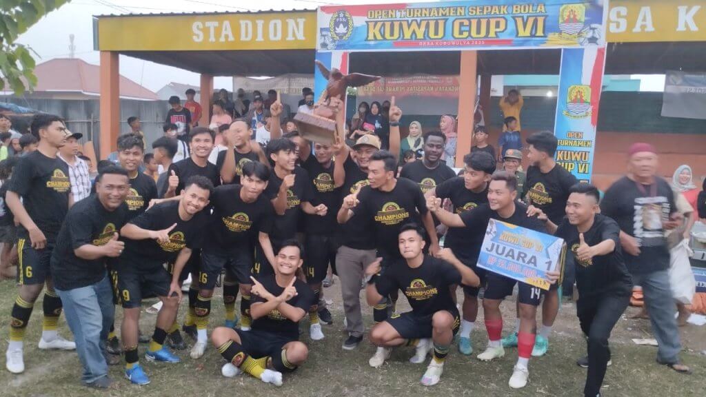 Drama Final Kuwu Cup Kudumulya VI: Gol Tunggal Antar Ganesha FC Jadi Juara