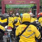 Dukung Kemerdekaan Lingkungan, Driver Maxim di Jabar Gelar Penanaman Pohon dan Aksi Bersihkan Taman Kota
