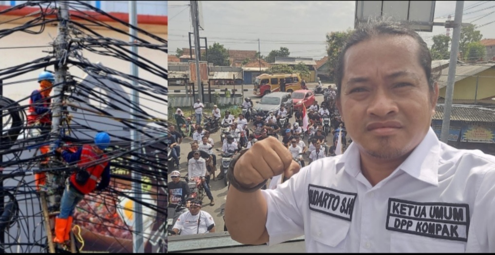 Tokoh Pemuda Cirtim Desak Pemkab Sikat Habis Tiang & Kabel Wifi Ilegal Tokoh Pemuda Cirtim Desak Pemkab Sikat Habis Tiang & Kabel Wifi Ilegal