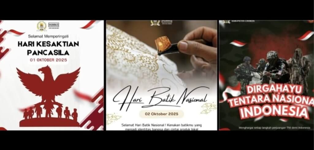 DPRD Kabupaten Cirebon Apresiasi Tiga Momen Penting Nasional di Awal Oktober 2025 DPRD Kabupaten Cirebon Apresiasi Tiga Momen Penting Nasional di Awal Oktober 2025