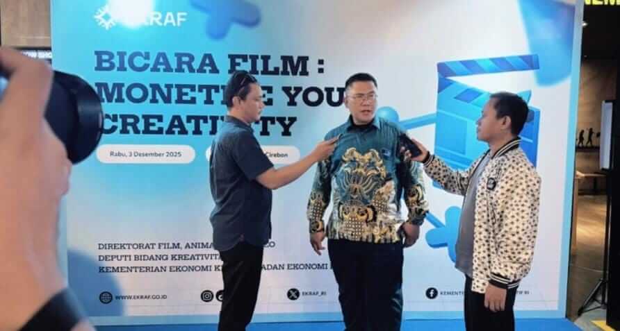 Kemenekraf Gelar Workshop “Bicara Film” di Cirebon, Dorong Kreator Muda Monetisasi Karya Kemenekraf Gelar Workshop “Bicara Film” di Cirebon, Dorong Kreator Muda Monetisasi Karya