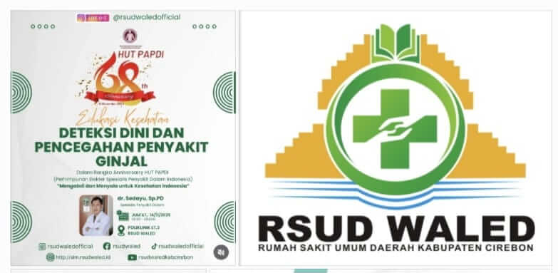 HUT PAPDI ke-68: RSUD Waled Gencarkan Edukasi Bahaya Penyakit Ginjal