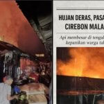 Kobaran Api Ditengah Hujan Pasar Lemahabang: Malam Dimana Pedagang Kehilangan Segalanya