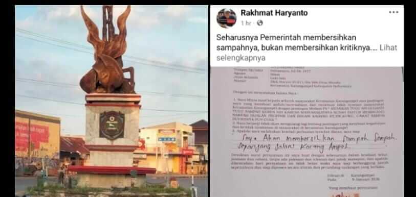 Kritik Sampah Berujung Surat Pernyataan, Ada Apa di Karangampel - Indramayu?