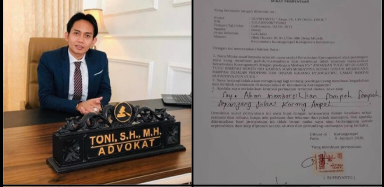 Toni RM: Surat Pernyataan Soal Sampah di Karangampel Tak Berkekuatan Hukum