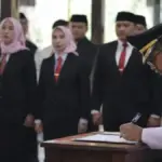 Pelantikan pejabat Pemkab cirebon