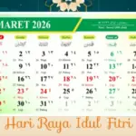 Jadwal Cuti bersama Idul Fitri