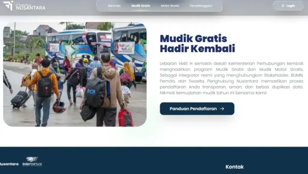 Mudik Gratis Kemenhub 2026 Dibuka 1 Maret, Tak Hanya Berangkat dari Jakarta tapi Juga Layani Balik 12 Kota mudik gratis 2026
