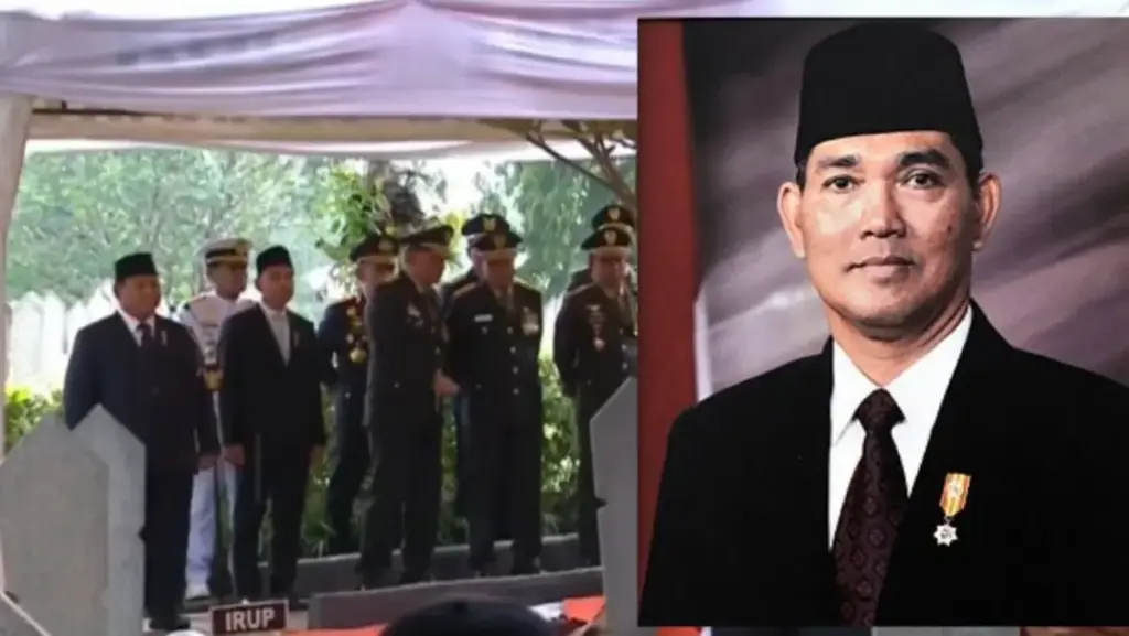 Presiden Prabowo Pimpin Penghormatan Terakhir untuk Try Sutrisno di TMP Kalibata Wapres ke-6 wafat