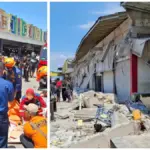 Pasar Soreang ambruk