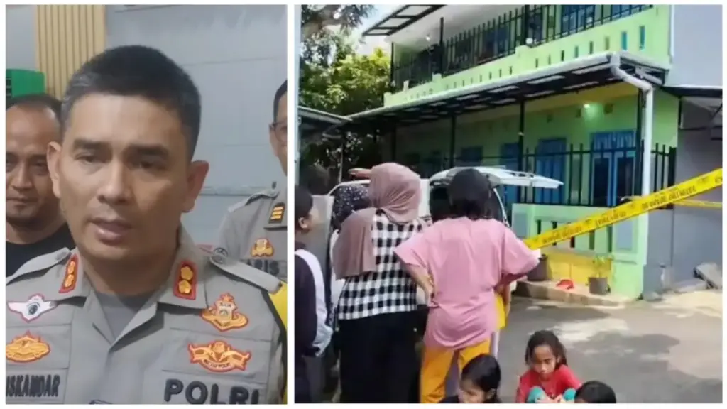 Polres Cirebon Kota Ungkap Kasus Pembunuhan di Jalan Dukuh Semar, Dua Pelaku Ternyata Pasangan Suami Istri. Pelaku pembunuhan kos dukuh semar