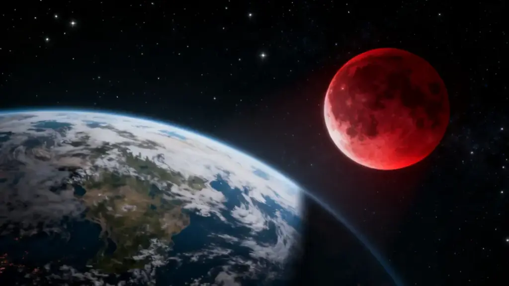 Langit Ramadhan 1447 H Akan Dihiasi Gerhana Bulan Total 3 Maret 2026 Gerhana bulan