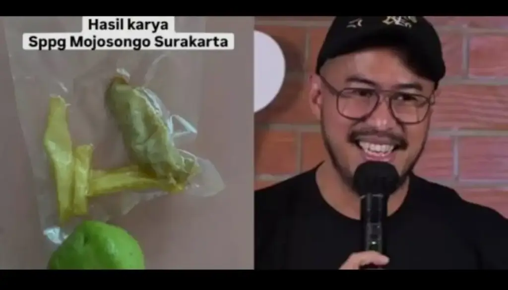 SPPG Mojosongo Solo Meminta Maaf Setelah Menu MBG Dikritik Keras oleh Pandji Pragiwaksono SPPG Mojosongo Solo Meminta Maaf Setelah Menu MBG Dikritik Keras oleh Pandji Pragiwaksono