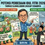 Pakar BRIN Ungkap Potensi Perbedaan Idul Fitri 2026, Ini Sebabnya