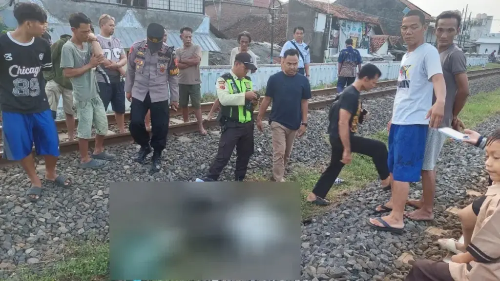 Tertemper KA di cirebon