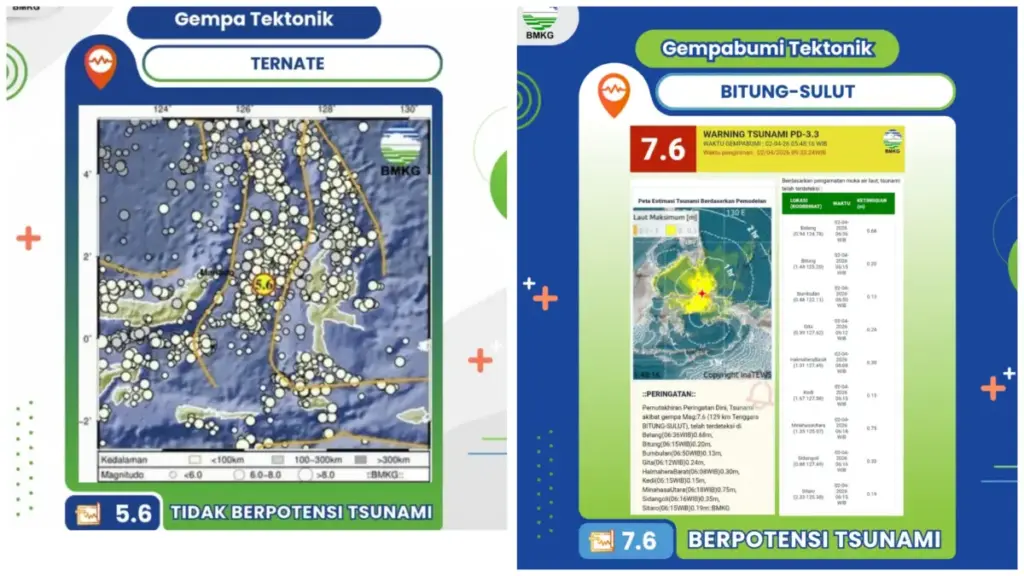 Gempa Maluku utara
