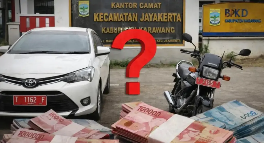 Anggaran Pemeliharaan Kendaraan Dinas Kecamatan Jayakerta Disorot, Nilai Tak Berubah Meski Aset Berkurang Kec. Jayakerta Karawang