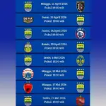 Jadwal sisa pertandingan Persib