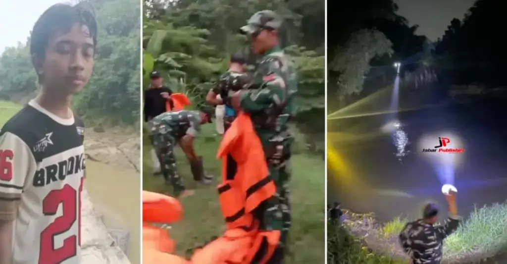 2 remaja tenggelam di sungai Cisanggarung