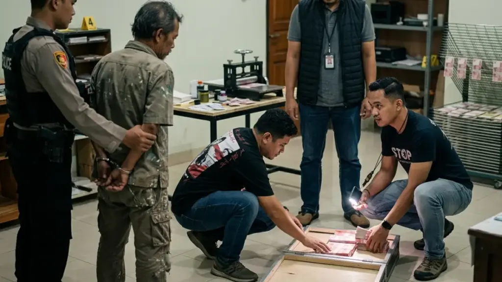 Peredaran uang palsu