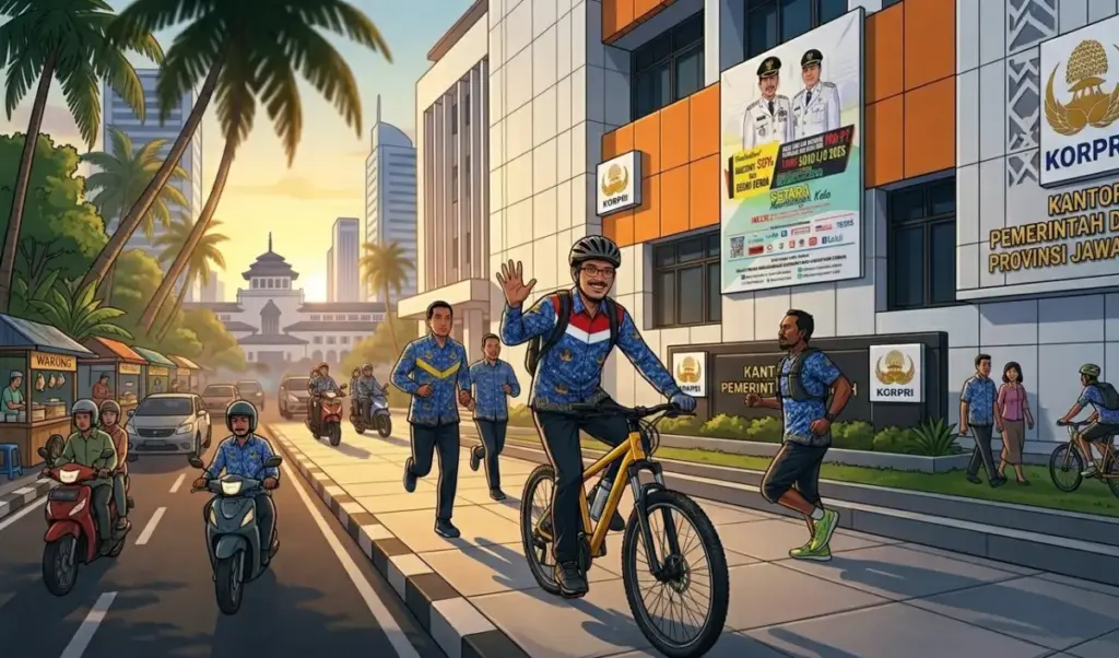 Budaya baru ASN Berangkat ngantor