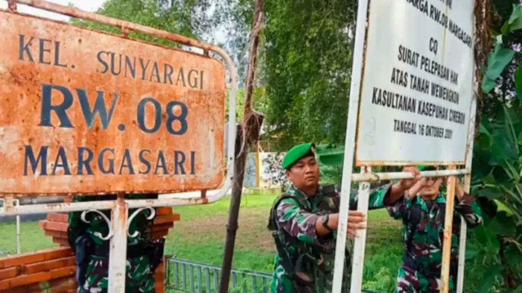 Penertiban aset negara oleh TNI