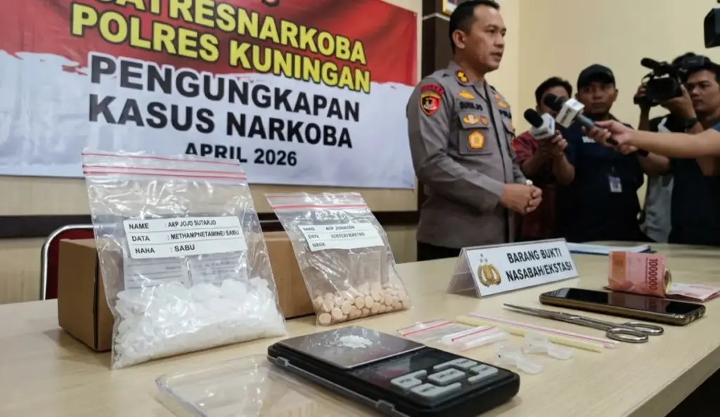 Kasus narkoba kab. Kuningan