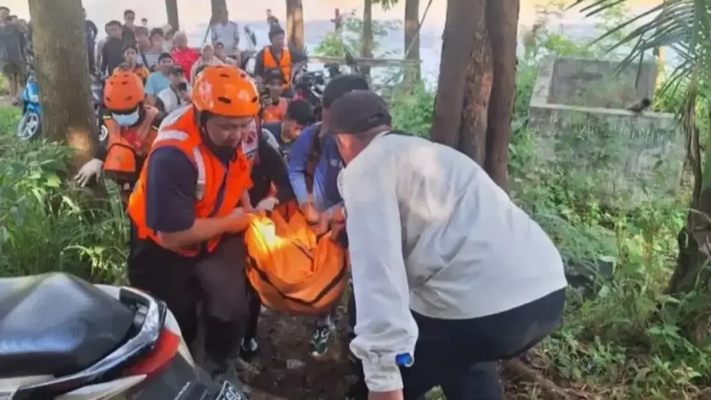 Korban tenggelam di Cisanggarung kuningan