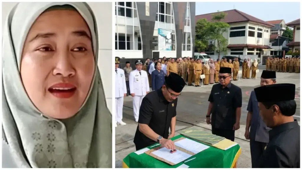 Wakil walikota Cirebon tidak hadir dalam acara pelantikan dan rotasi jabatan.