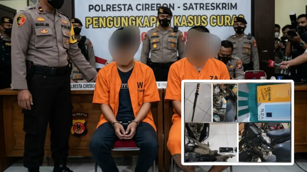 2 pembegal di Babakan dibekuk Polresta cirebon