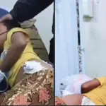 Anak dari desa Gembongan mekar tertusuk besi