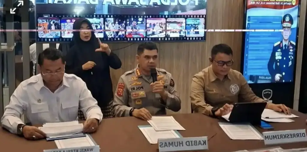 Penangkapan sindikat penipuan titik SPPG fiktif di Jawa barat