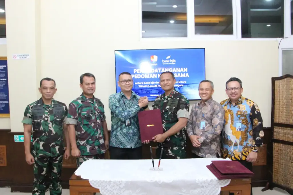 Kerjasama bank bjb dan lanud Husein Sastranegara
