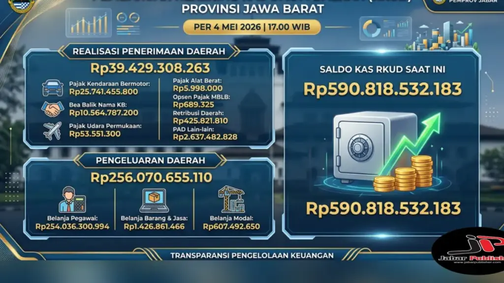 Saldo kas penerimaan daerah